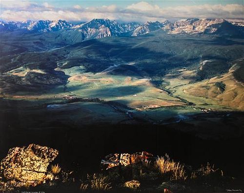 John Fielder, (American, b. 1950), Gore Range, Colorado, 1990