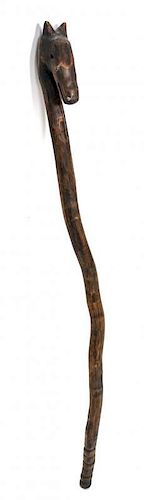 A Walking Stick Length 38 1/2 inches.