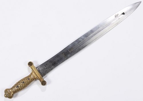U.S. MODEL 1832 AMES ARTILLERY SHORT SWORD