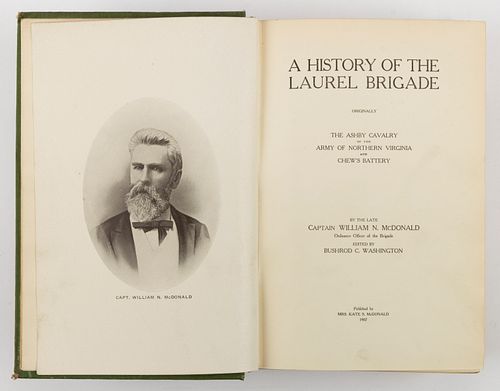 CIVIL WAR CONFEDERATE LAUREL BRIGADE HISTORY VOLUME