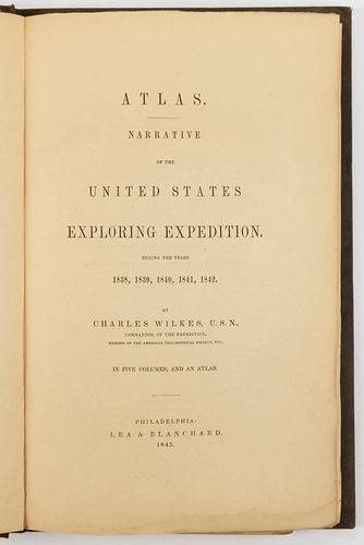 UNITED STATES EXPLORING EXPEDITION ATLAS