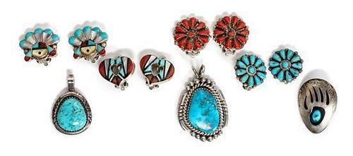 A Group of Southwestern Jewelry