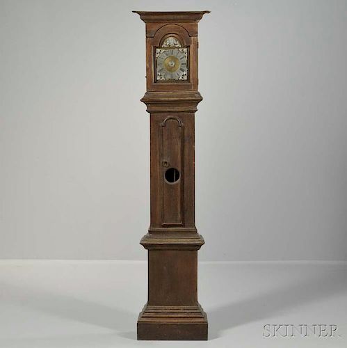 Thirty-hour Oak Cottage Clock with Alarm