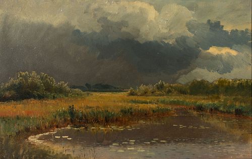 WILLIAM STANLEY HASELTINE (AMERICAN, 1835-1900), ATTRIBUTED, LANDSCAPE