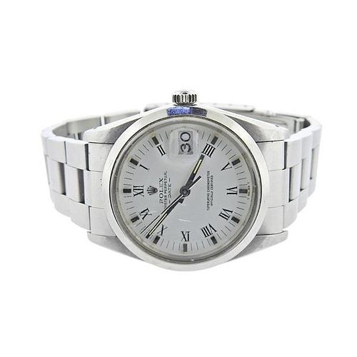 Rolex Oyster Date Stainless Steel Watch 15000
