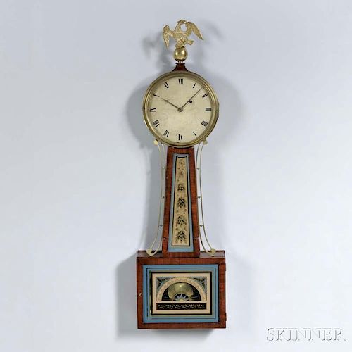 Massachusetts Patent Timepiece or "Banjo" Clock