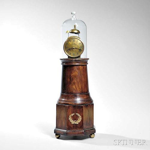 Reproduction Willard Patent Alarm Timepiece or "Lighthouse" Clock