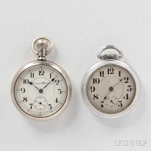 Two Hampden "Special Railway" Open-face Watches