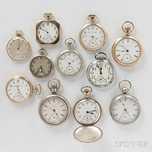 "Lord Elgin" and Ten Other Elgin Watches