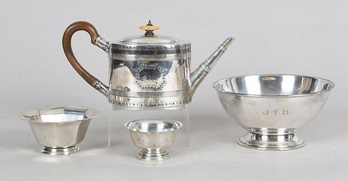A George III Sterling Teapot , Other Sterling