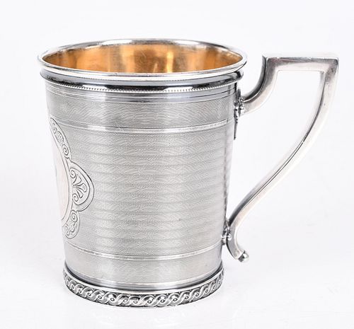 An American Coin Silver Cup