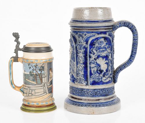 Two Steins, One Mettlach