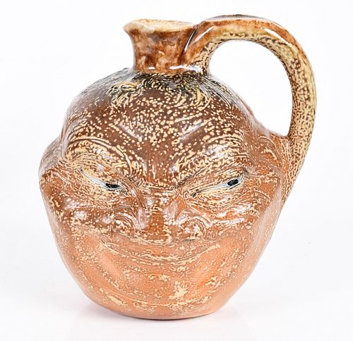 Martin Brothers Pottery Double-Sided Face Jug