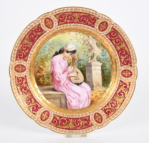 A Royal Vienna Cabinet Plate