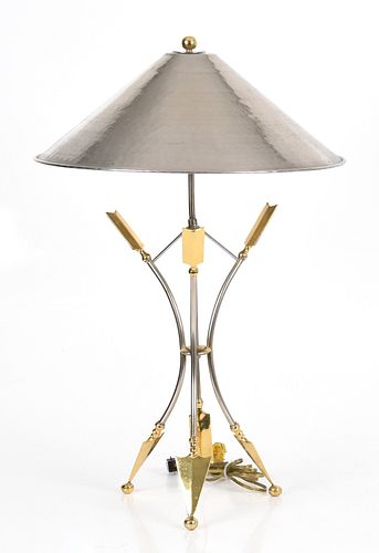 Arrow Form Lamp, Manner of Maison Jansen