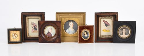 Seven Famed Portraits, 19th Century