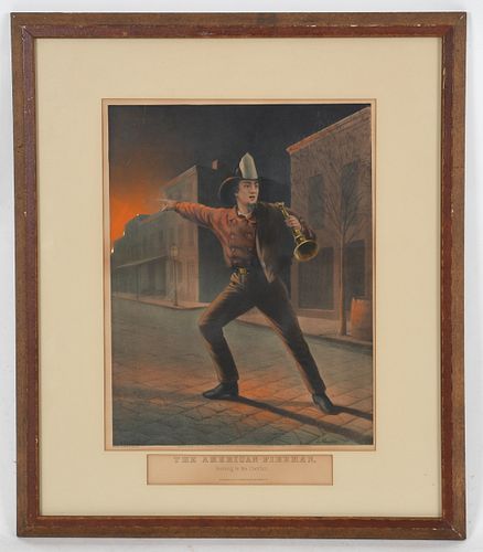Currier and Ives, The American Fireman