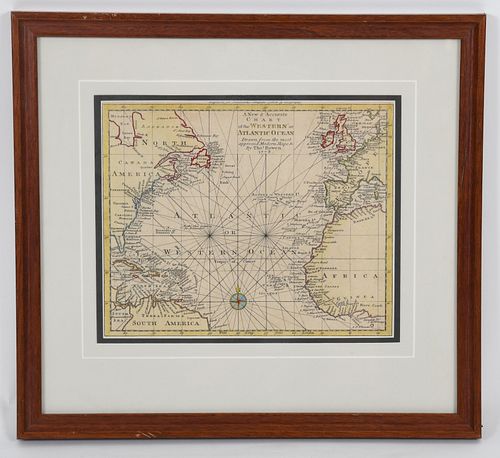 Thomas Bowen,1778, Map, Western Atlantic Ocean