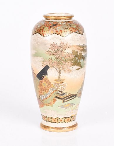 A Meiji Period Satsuma Vase