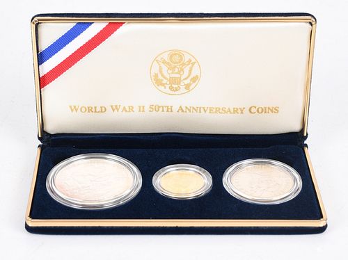 World War II 50th Anniversary Coins