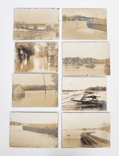 A Group of Photographs, Lambertville Flood, 1903
