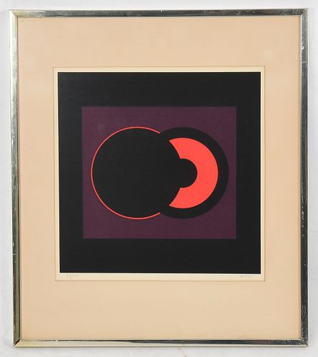 A Modernist Print, Signed Nerot
