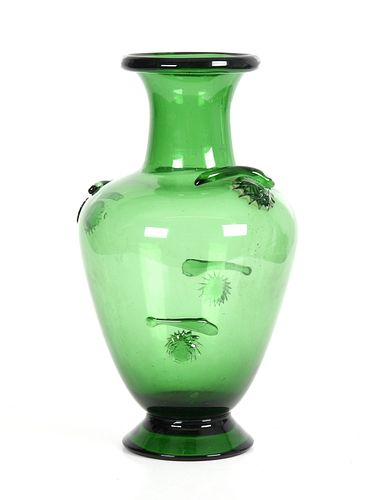 A Murano Empoli Glass Vase