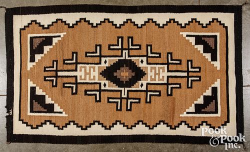 Navajo Indian regional Two Grey Hills rug