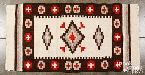 Three Navajo Indian regional rugs