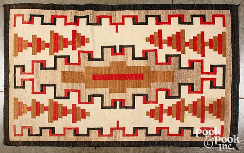 Navajo Indian Klagetoh woven rug textile,