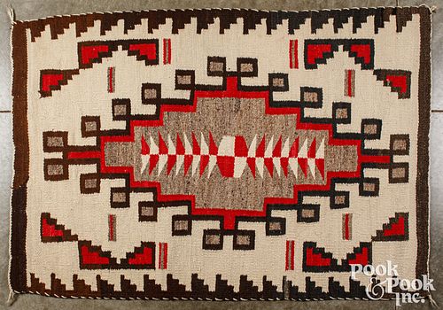 Navajo Indian Klagetoh woven rug textile