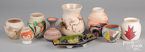 Native American Indian contemporary pottery