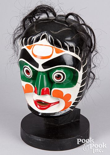 Pacific Northwest Coast Haida Indian style mask