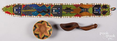 Three African tribal items