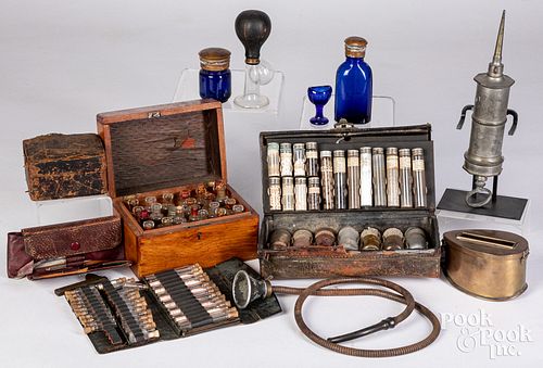 Early medical equipment.