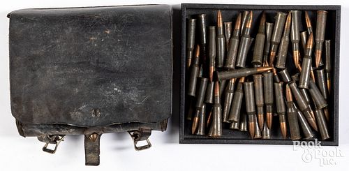 Loose 7.62 mm ammunition