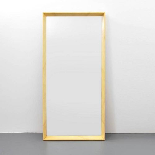 Large Gilbert Rohde Parchment Mirror