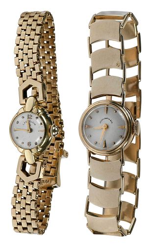 Two Retro 14kt. Watches 