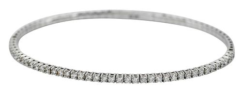 18kt. Palladium Diamond Bracelet