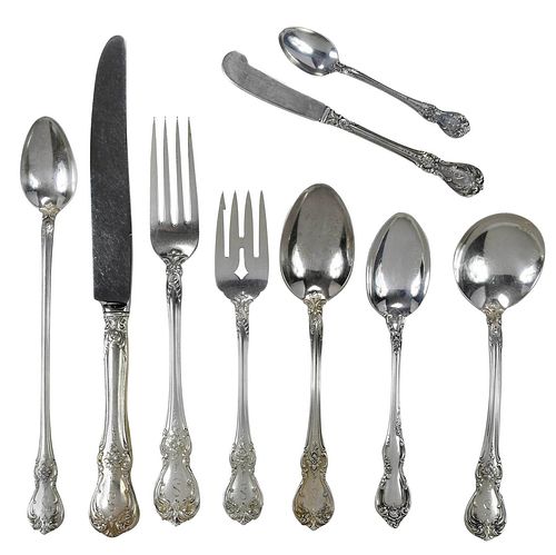 Towle Old Master Sterling Flatware, 57 pieces