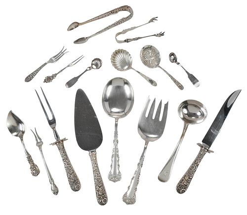 16 Assorted Sterling Table Items