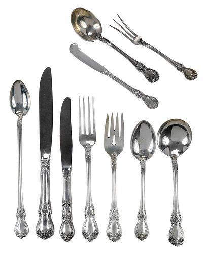 Towle Old Master Sterling Flatware, 69 Pieces