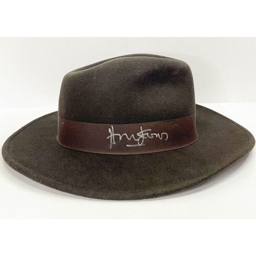 HARRISON FORD Indiana Jones Signed Hat (JSA LOA)
