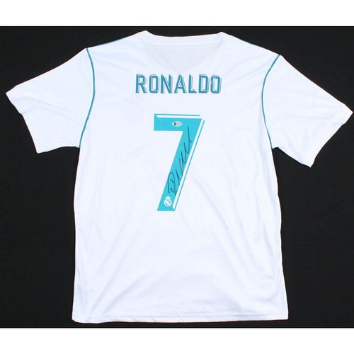 Cristiano Ronaldo Signed Jersey (Beckett Hologram)