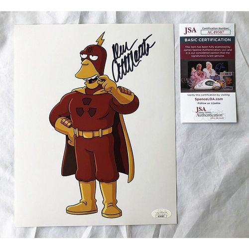 Dan Castellaneta Signed 8x10 Photo Simpsons (JSA COA)
