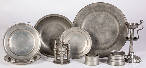 English and Continental pewter.