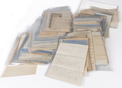 IMPORTANT AND EXTENSIVE CIVIL WAR CONFEDERATE NORTH CAROLINA / VIRGINIA DOCTOR'S ARCHIVES, NEARLY 500 PIECES