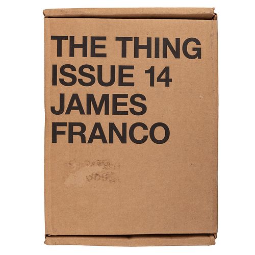 The Thing Quarterly Issues 14 y 24. Libros - objeto. Franco, James. Brad Forever. / Rodarte. Untilted. Piezas: 2.
