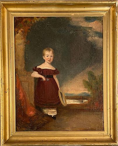 19th c Portrait of a Child