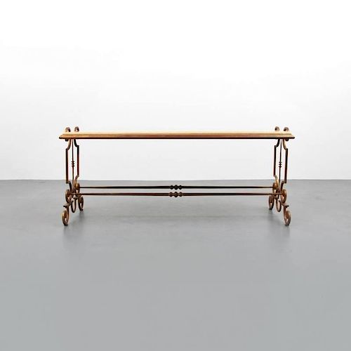 Coffee Table, Manner of Gilbert Poillerat